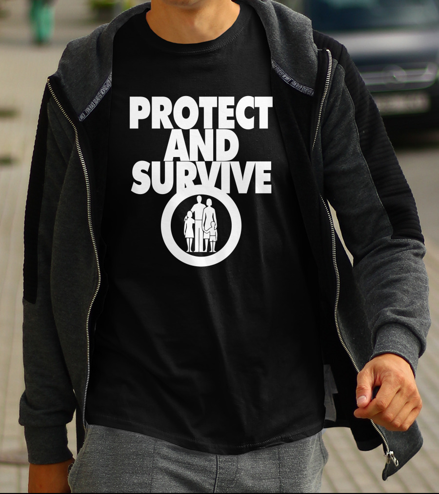 Andy Dawson Protect And Survive Family T-Shirt