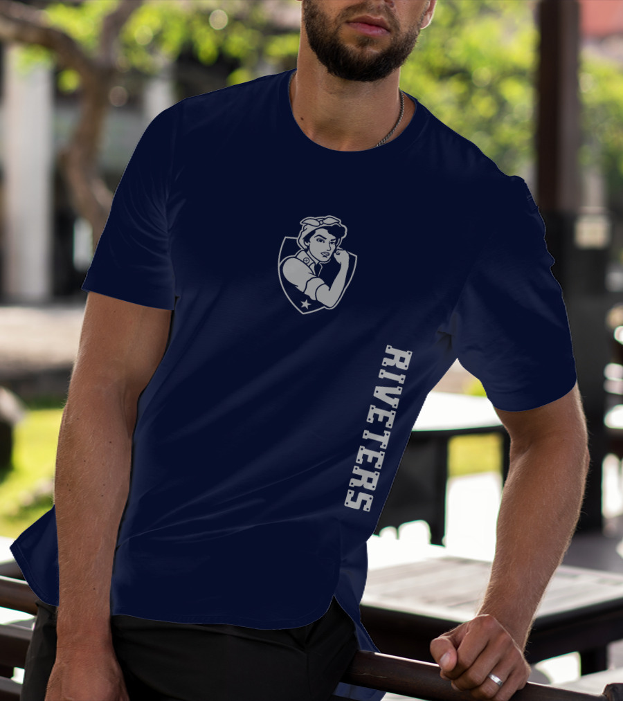 Steel Stretch Riveters Rivetershockeyshop Rosie The Riveter T-Shirt