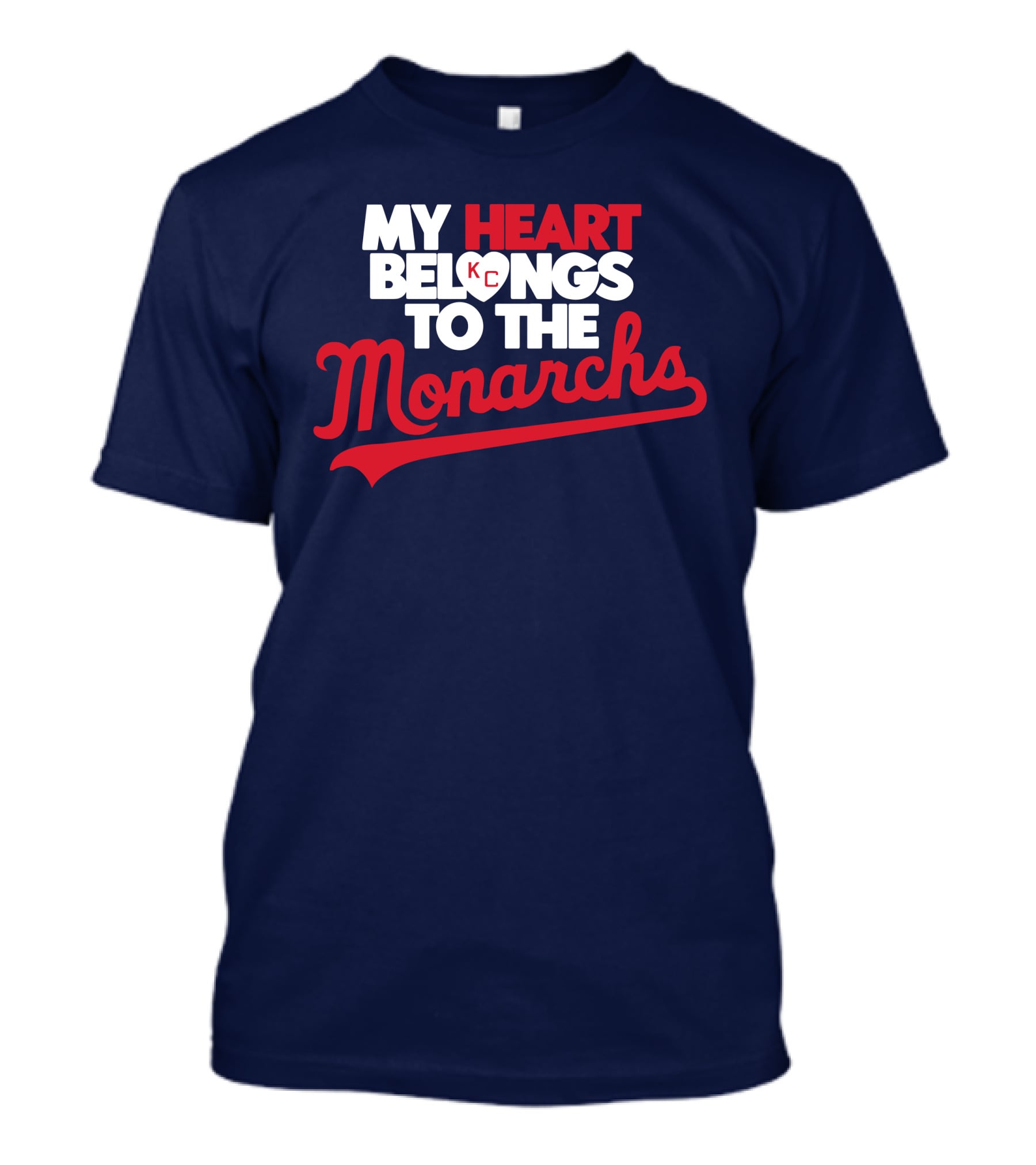 My Heart Belongs To The KC Monarchs T-Shirt