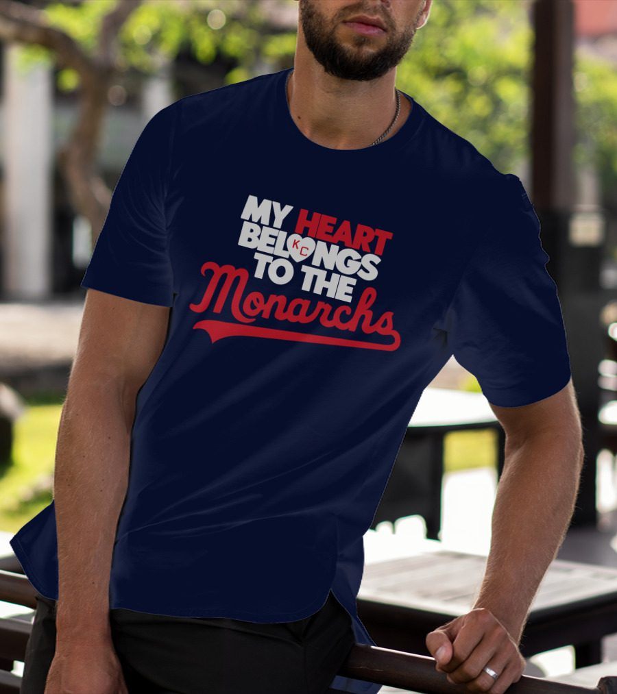 My Heart Belongs To The KC Monarchs T-Shirt