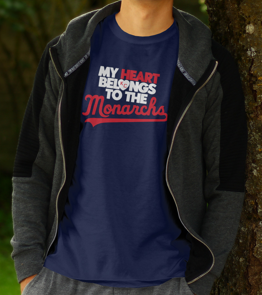 My Heart Belongs To The KC Monarchs T-Shirt