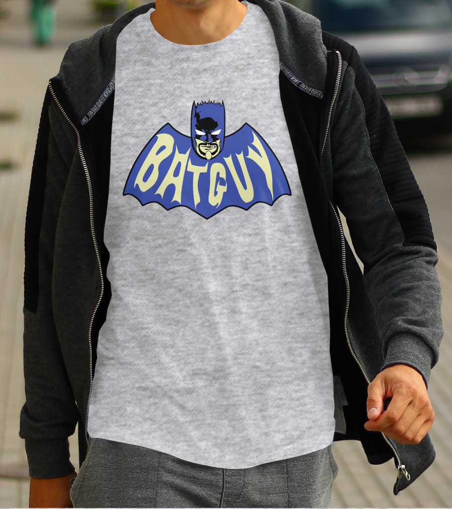 Guy Fieri Merchandise The Batguy Comic Style Character T-Shirt