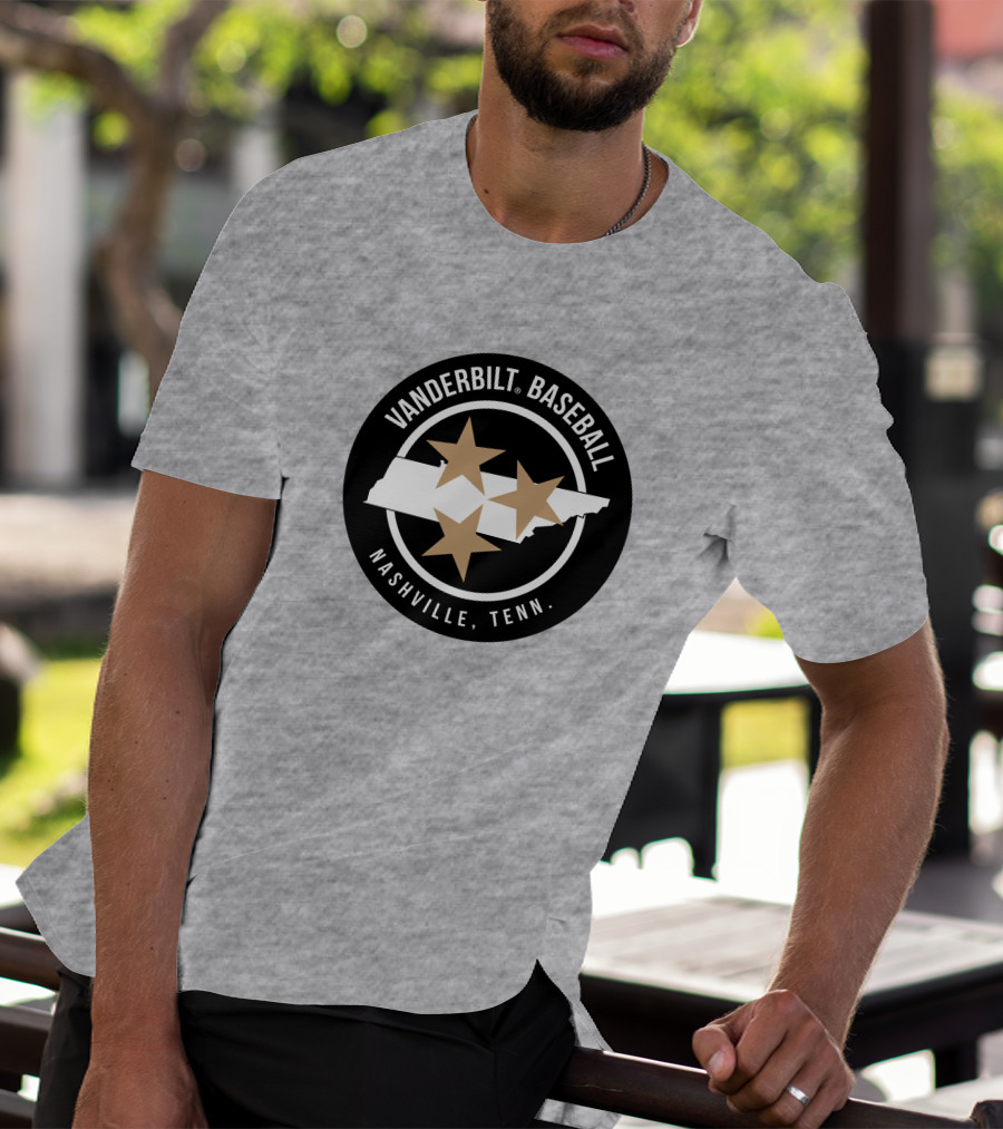 Vanderbilt Baseball Nashville Tenn Vucommodores Merch T-Shirt