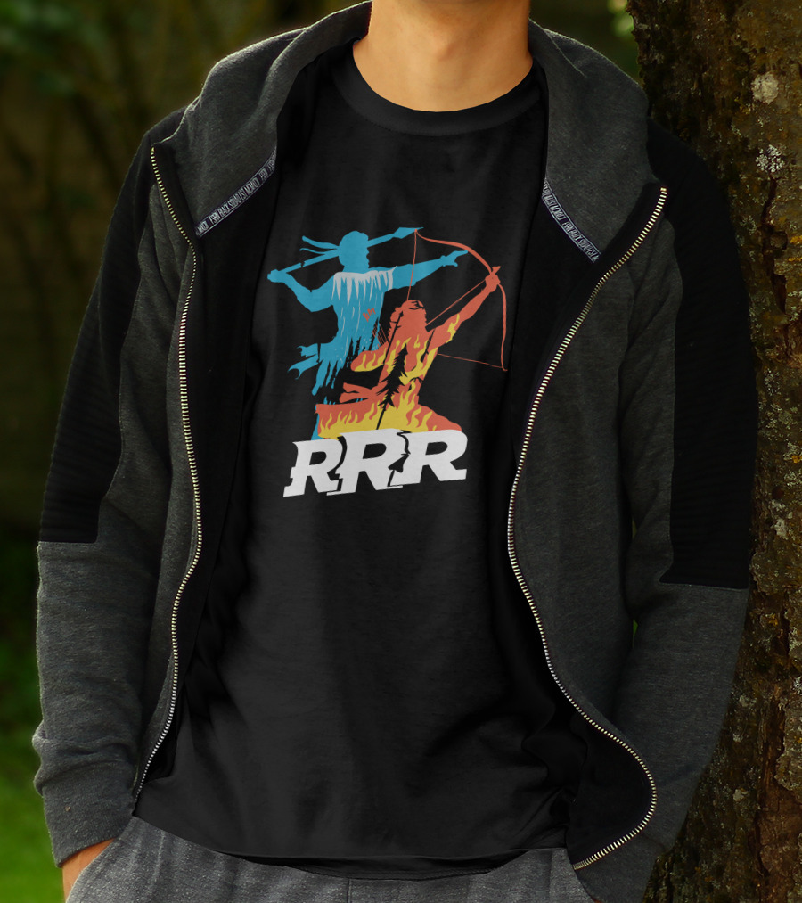 The Souled Store RRR Divine Powers Iconic Archer Warrior T-Shirt