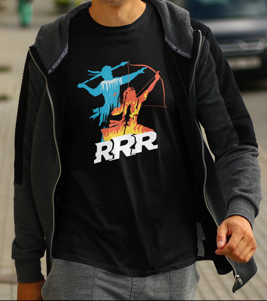 The Souled Store RRR Divine Powers Iconic Archer Warrior T-Shirt