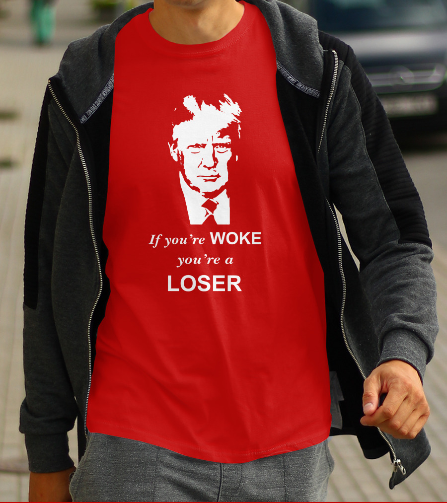 Sebastian Gorka Drg Merch If You're Woke You're A Loser Red T-Shirt