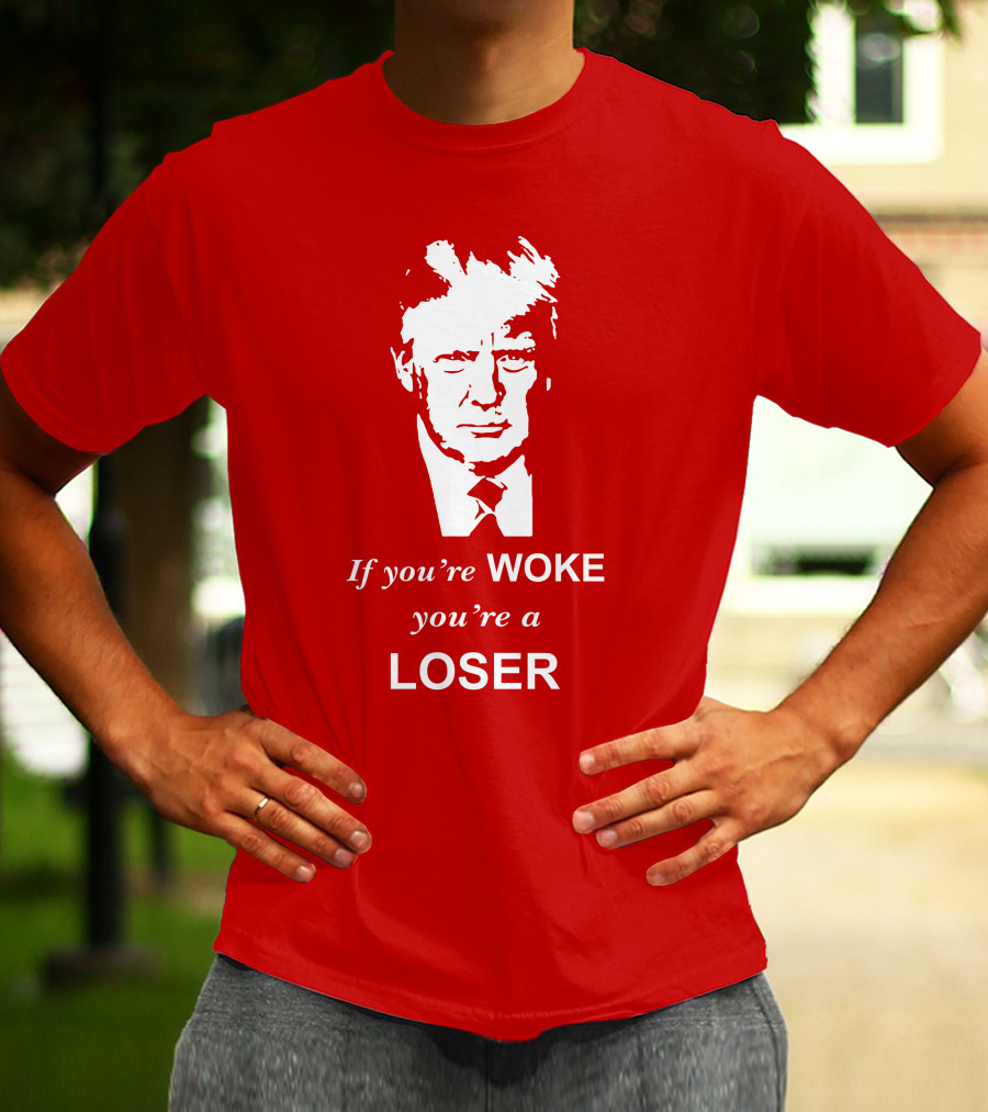 Sebastian Gorka Drg Merch If You're Woke You're A Loser Red T-Shirt