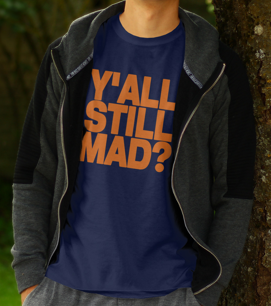 Y'all Still Mad State Line T-Shirt