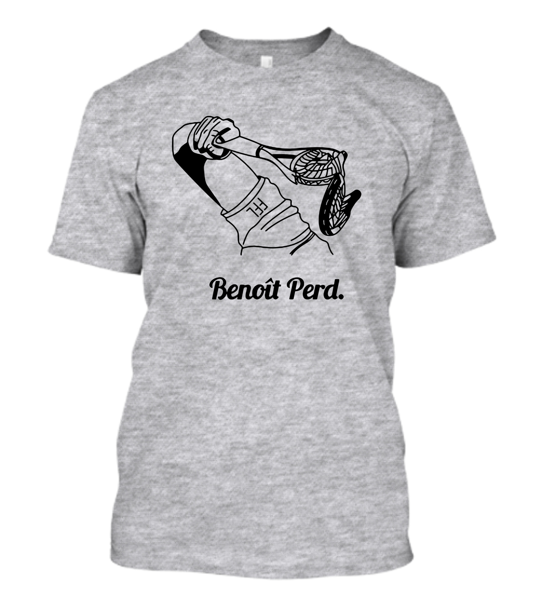 Benoît Perd Ffl Lose Merchandise Tennis Racket Image T-Shirt