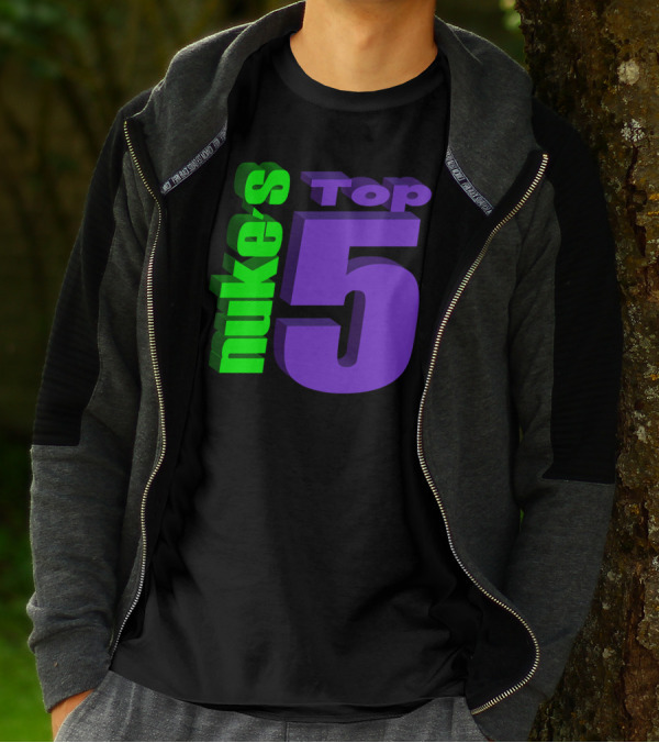 Nukestop5 Nuke's Top 5 Logo Merch T-Shirt