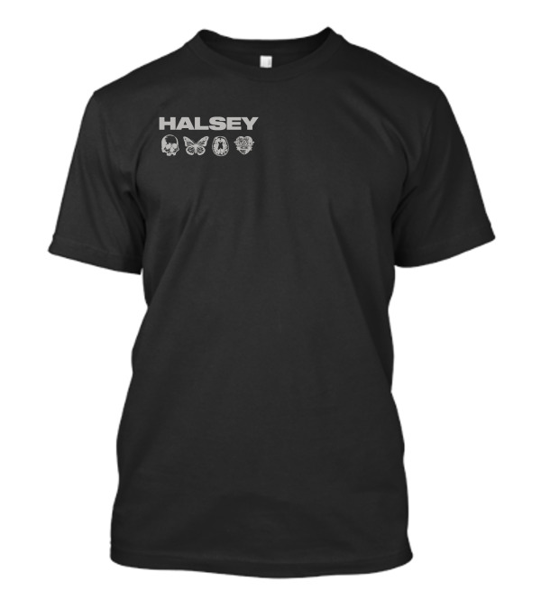 Halsey Skull Butterfly Symbols T-Shirt
