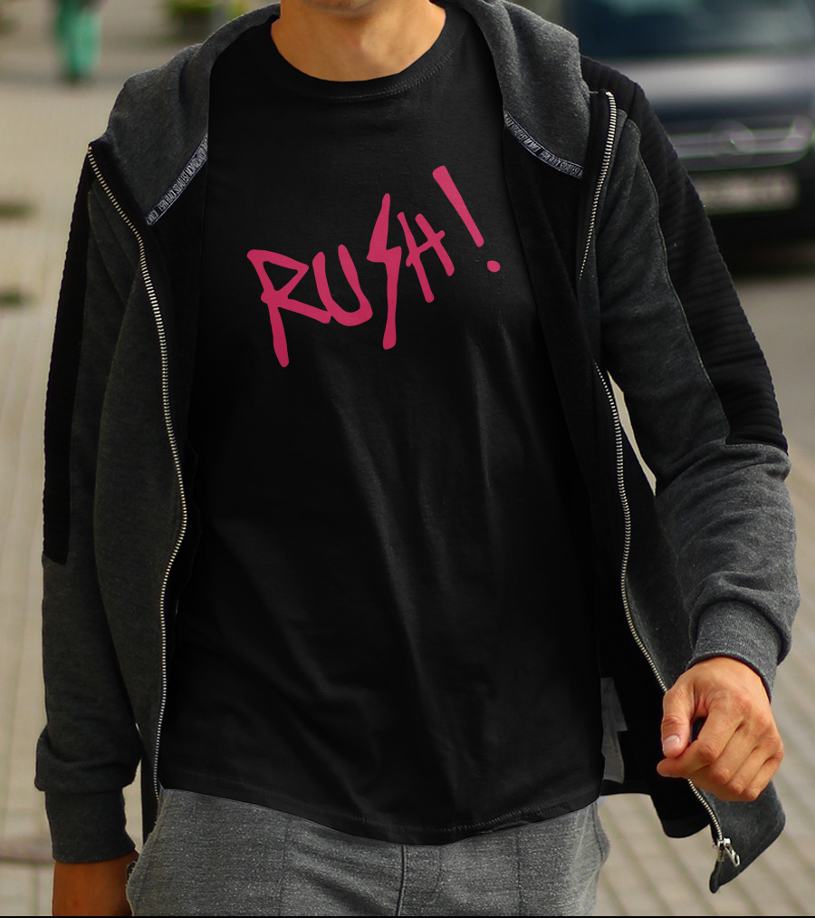 Maneskin Rush Bold Handwritten T-Shirt