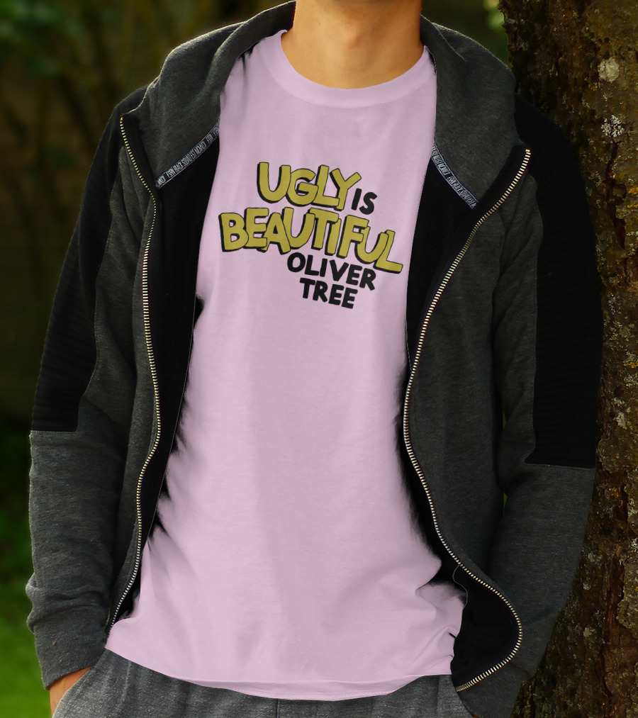 UGLY IS BEAUTIFUL OLIVER TREE MERCHANDISE T-Shirt