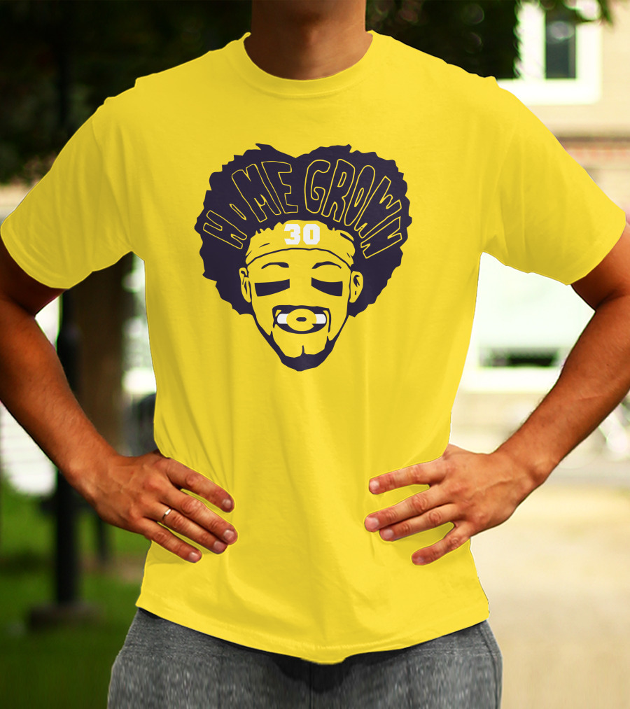 Phillip Lindsay Home Grown 30 Gold Football Player T-Shirt