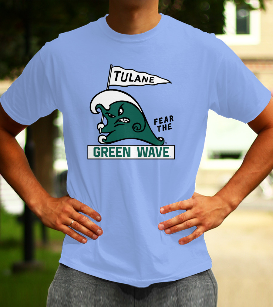 Tulane Fear The Green Wave T-Shirt