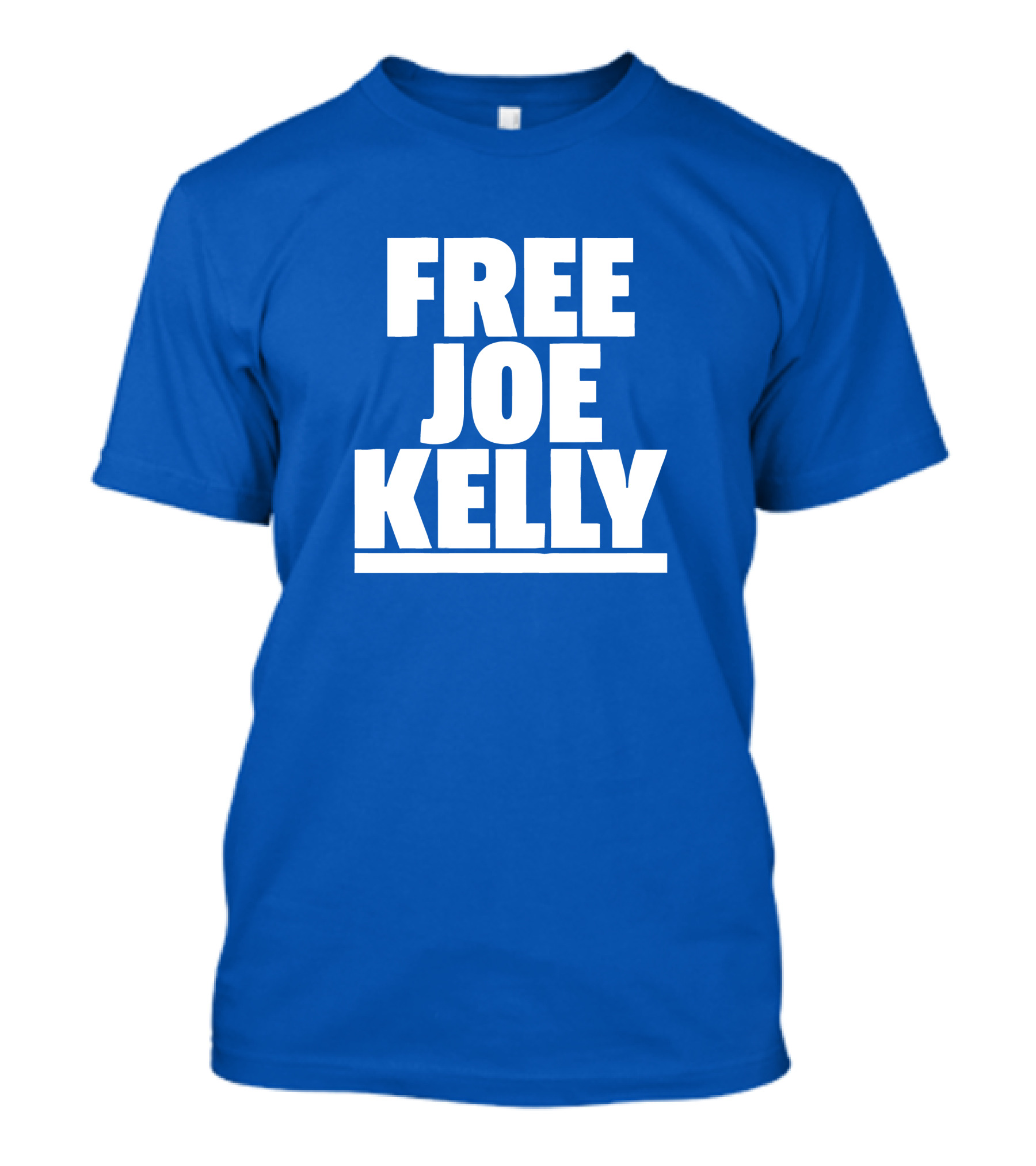 Free Joe Kelly Blue T-Shirt