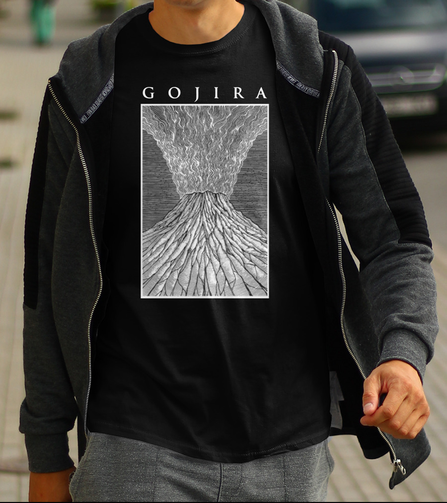 GOJIRA Volcano Eruption T-Shirt