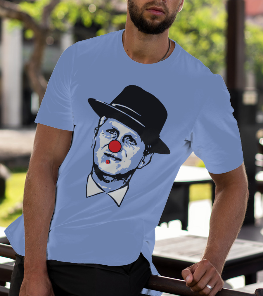 Michael Rapaport Clown Face With Hat And Red Nose T-Shirt