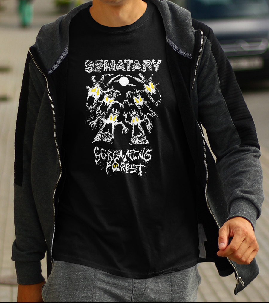 SEMATARY SCREAMING FOREST T-Shirt