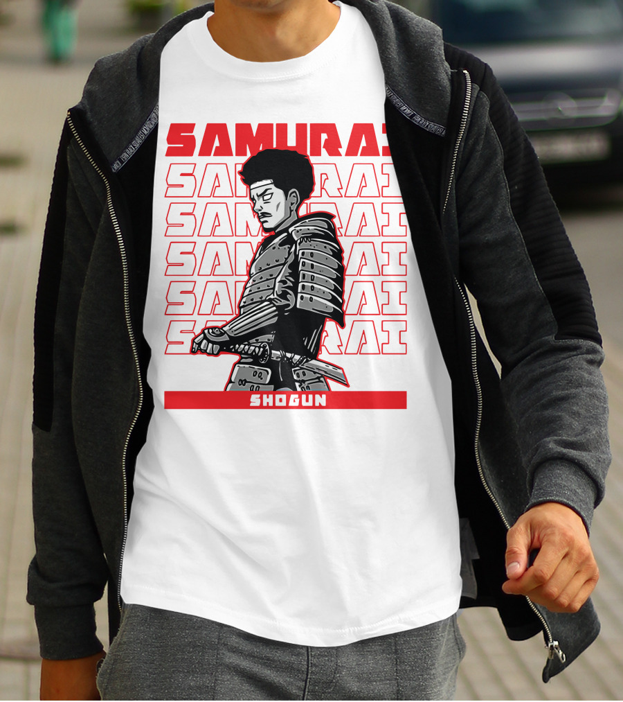 Samurai Shogun CoryxKenshin.com Merch T-Shirt