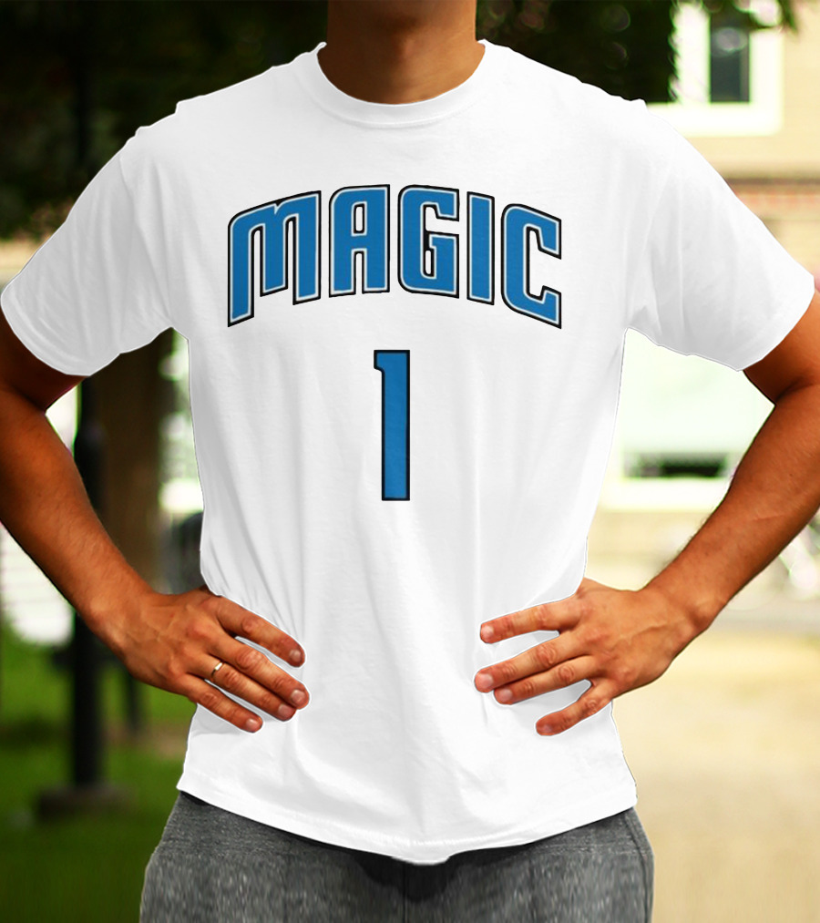 Magic 1 Jonathan Isaac Orlando Basketball T-Shirt