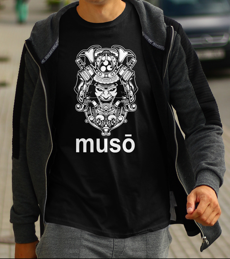 Musō Samurai Warrior Helmet T-Shirt