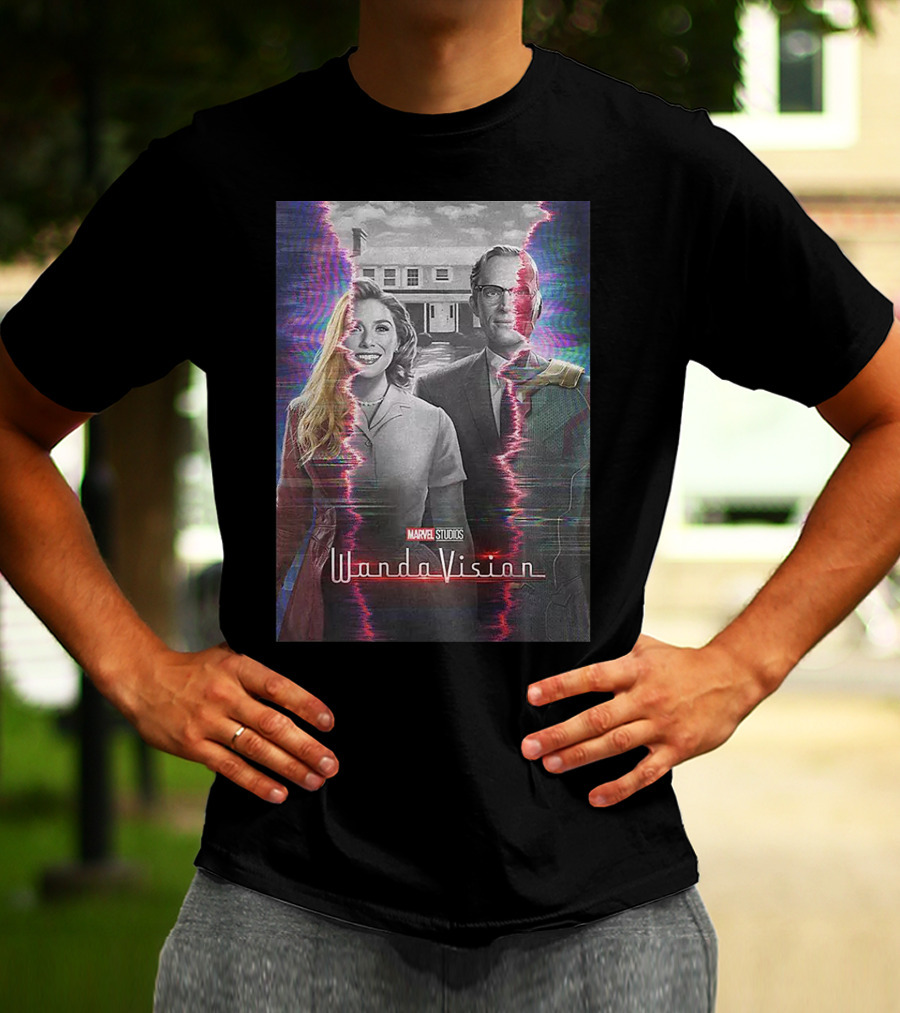Marvel Studios WandaVision Retro TV Distortion T-Shirt
