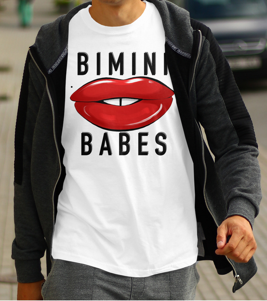Bimini Babes Red Lips Bimini Bon Boulash Merch T-Shirt