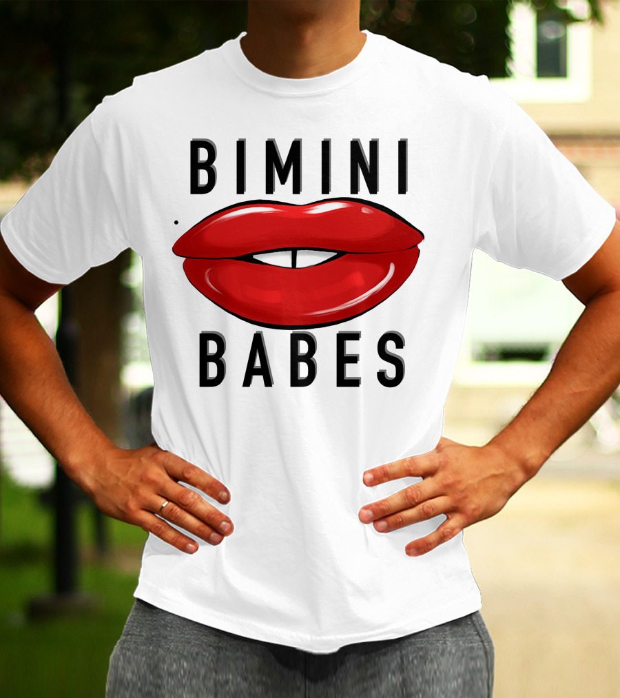 Bimini Babes Red Lips Bimini Bon Boulash Merch T-Shirt