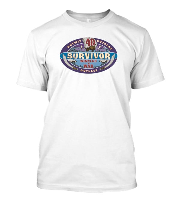 40th Survivor Winners At War Outwit Outplay Outlast T-Shirt
