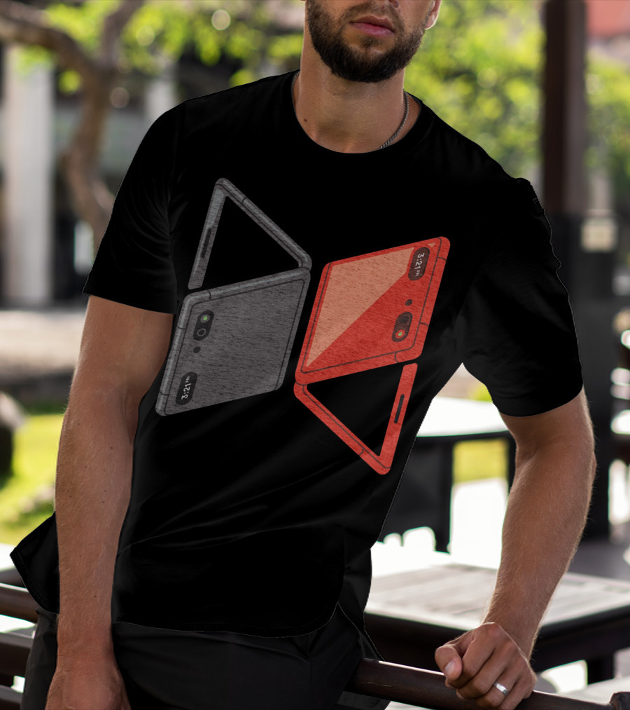 MKBHD Merch 3.2.1 Custom Foldable Phone T-Shirt
