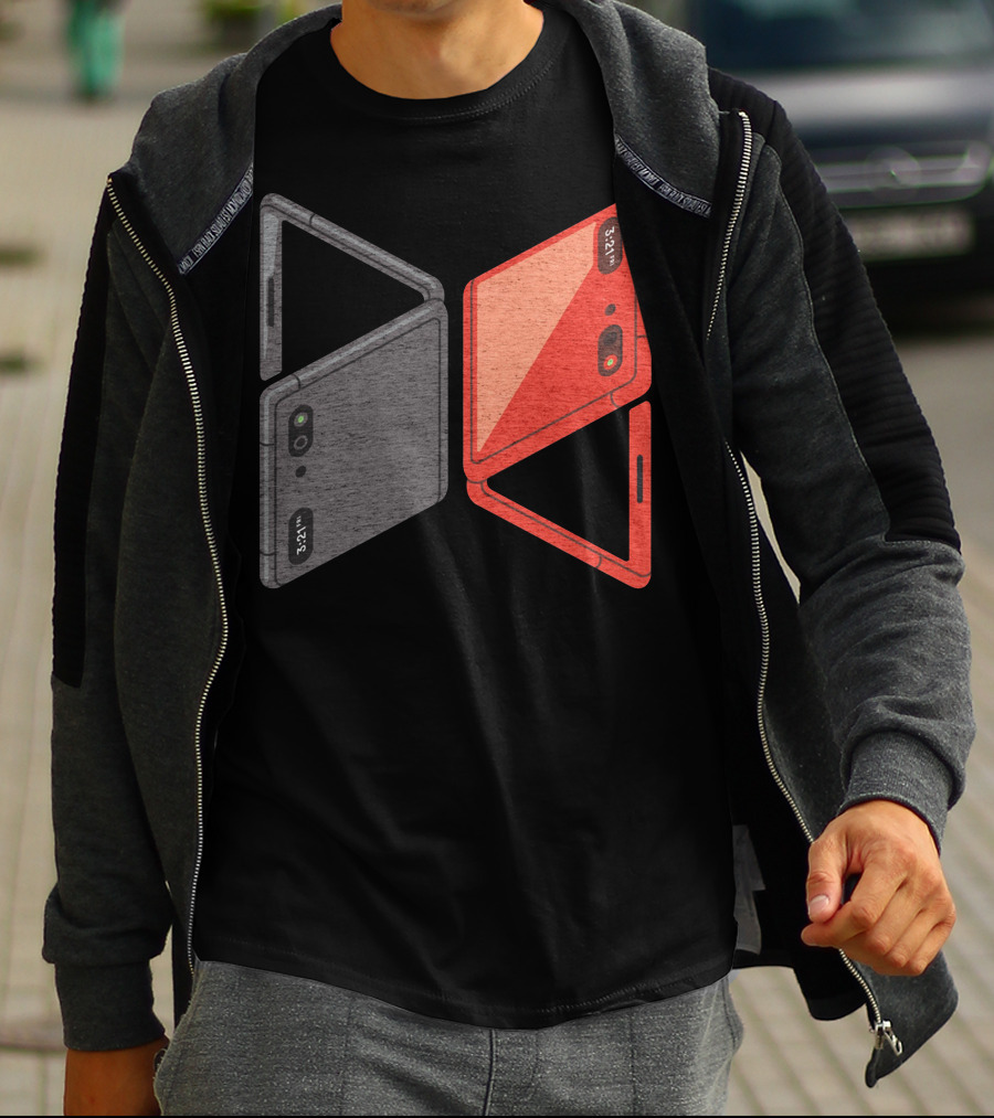 MKBHD Merch 3.2.1 Custom Foldable Phone T-Shirt