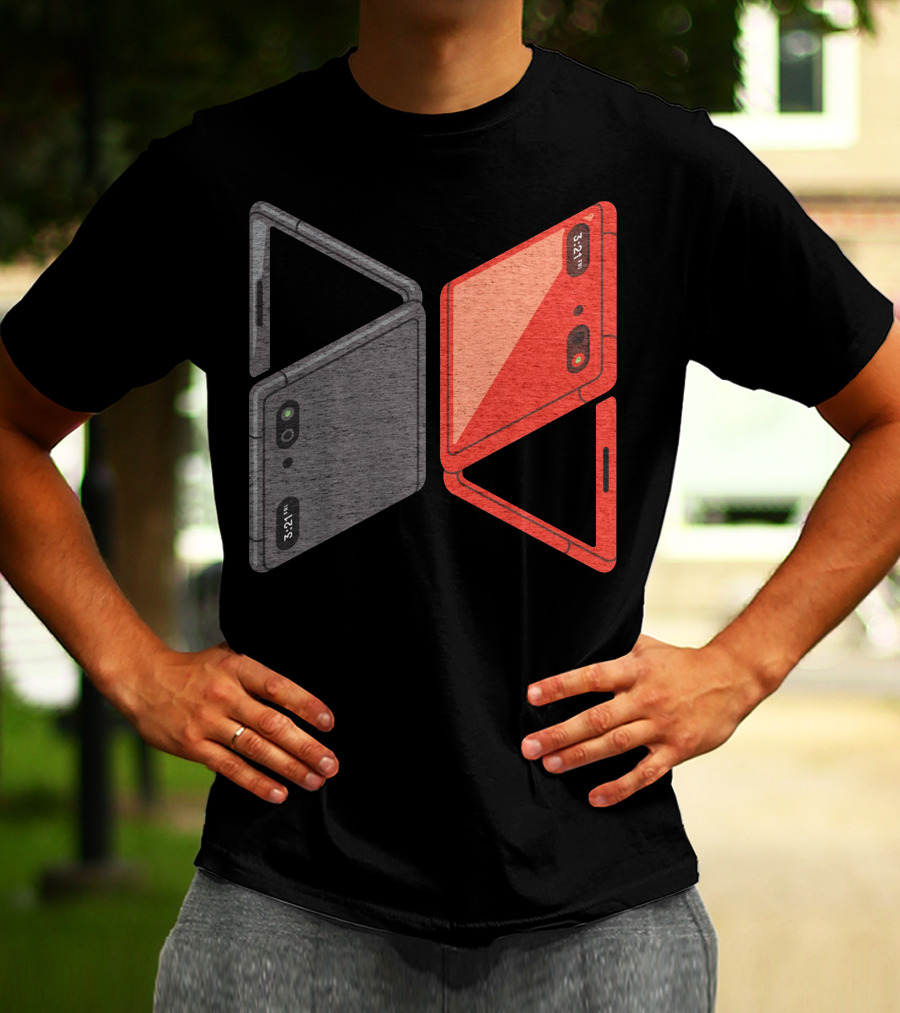 MKBHD Merch 3.2.1 Custom Foldable Phone T-Shirt