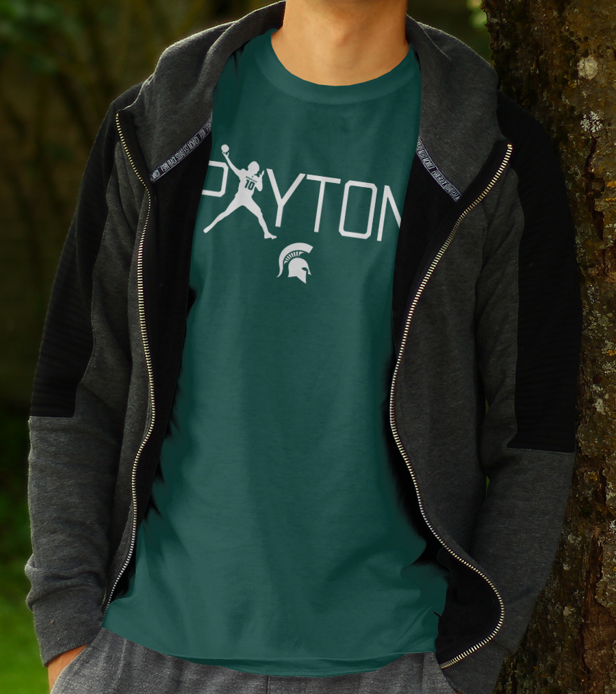 PAYTON 10 Spartan Football Quarterback T-Shirt
