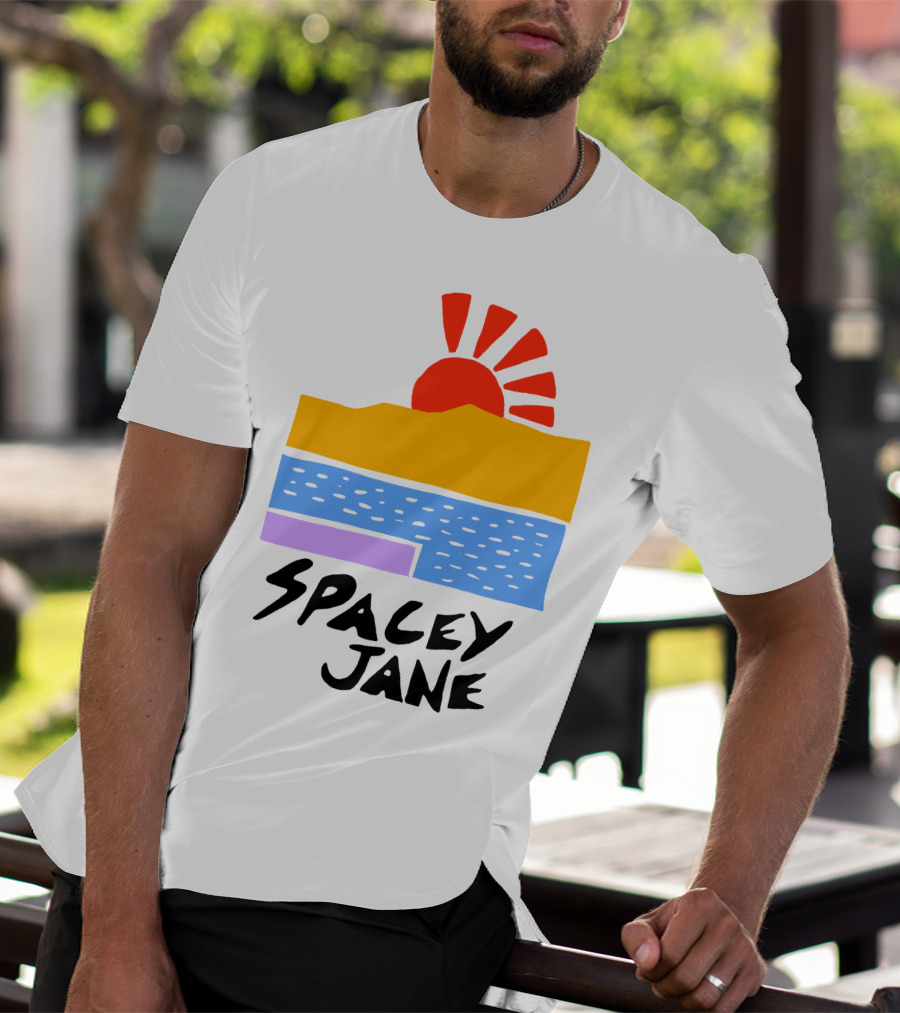 Spacey Jane Store Sun And Waves Retro T-Shirt