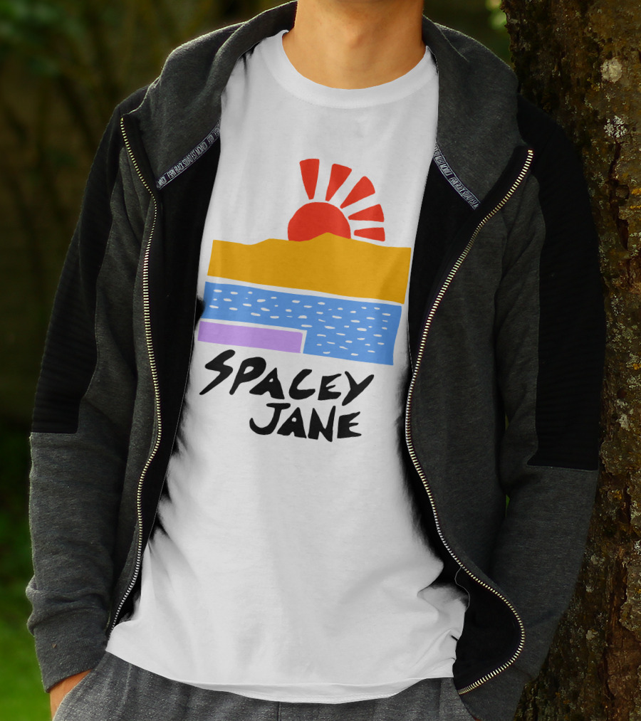 Spacey Jane Store Sun And Waves Retro T-Shirt