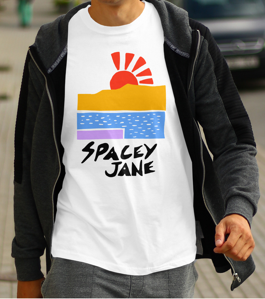 Spacey Jane Store Sun And Waves Retro T-Shirt