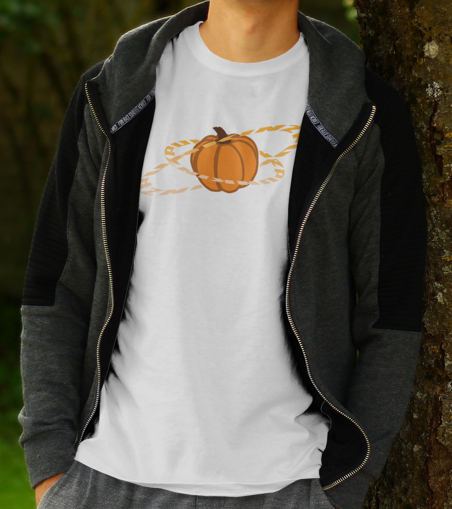 Punz Shop Pumpkin Planet Orbit T-Shirt