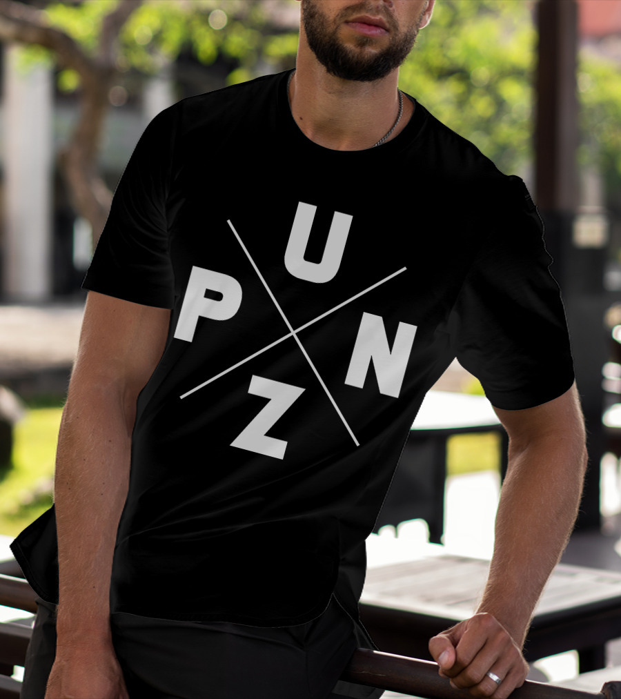 Punz Store PUNZ Diagonal Cross T-Shirt