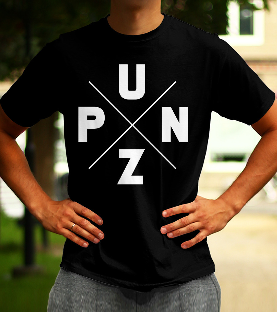 Punz Store PUNZ Diagonal Cross T-Shirt