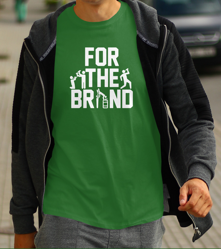 FOR THE BRAND Fans Drinking Golf Silhouette Activity T-Shirt