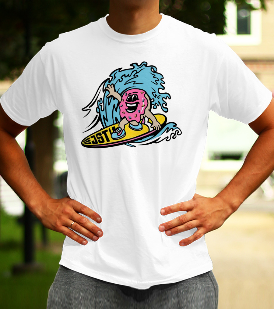 JSTU Surfing Donut Wave Adventure T-Shirt