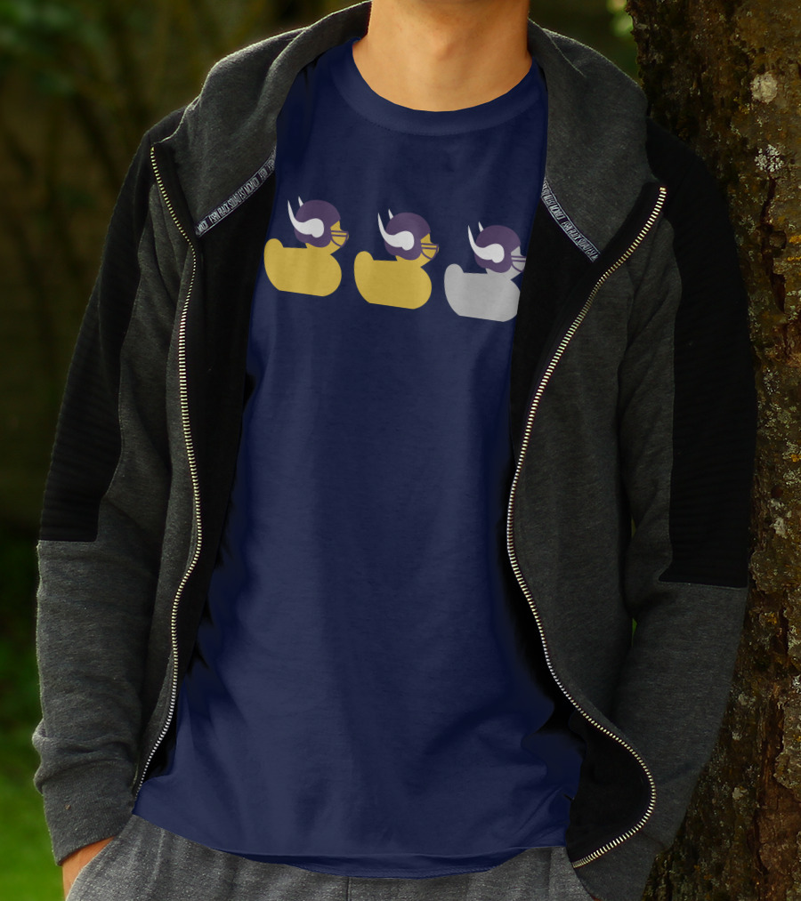 Duck Duck Grey Duck Vikings T-Shirt