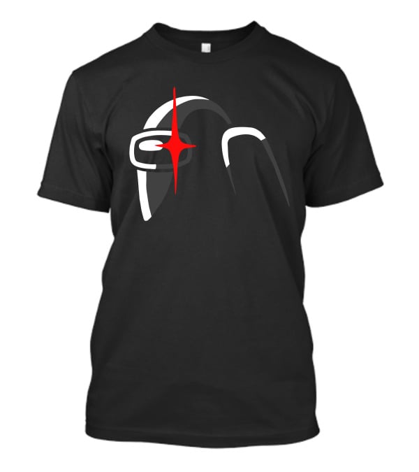 Among Us Crewmate With Red Star Eye T-Shirt