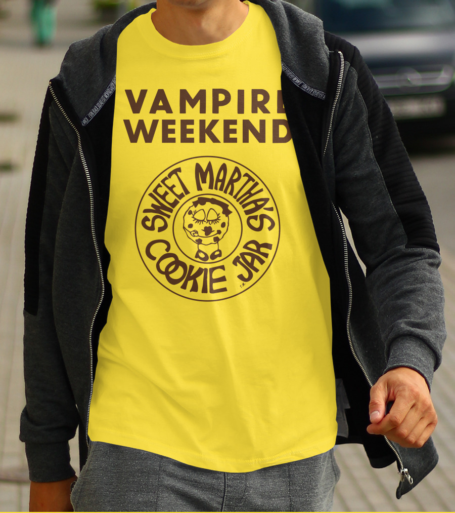 Vampire Weekend Sweet Martha's Cookie Jar T-Shirt