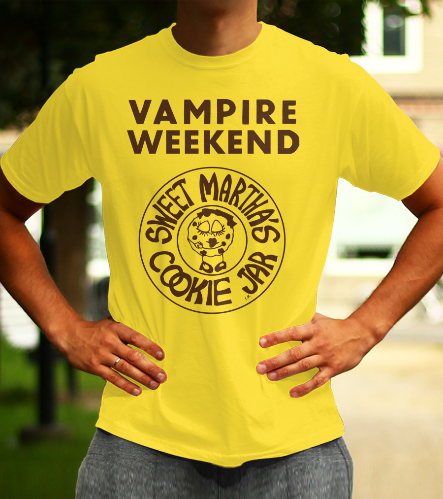 Vampire Weekend Sweet Martha's Cookie Jar T-Shirt