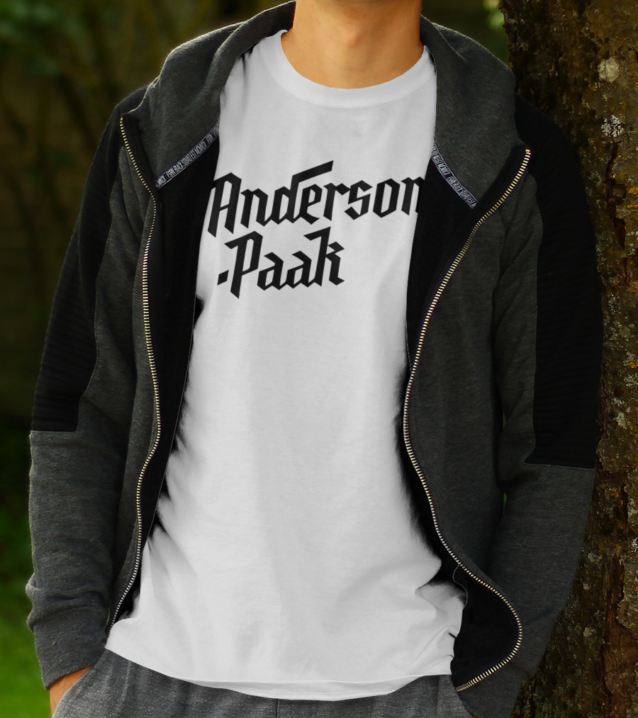 Anderson .Paak Vintage Typography T-Shirt