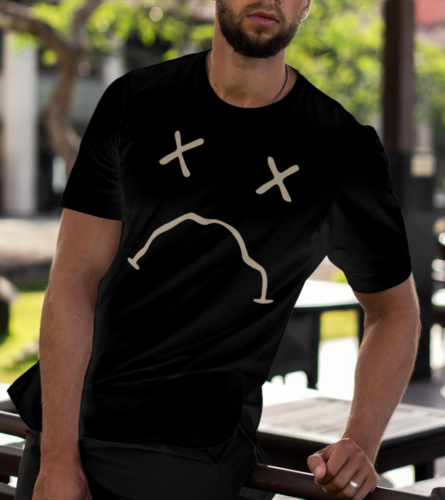 Bars And Melody Merch Sad Face T-Shirt