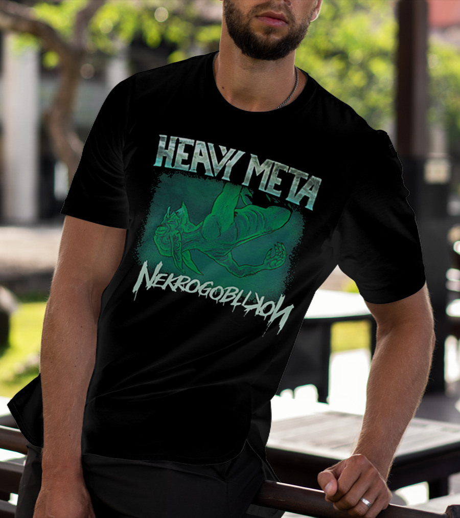 HEAVY META NEKROGOBLIKON Goblin T-Shirt
