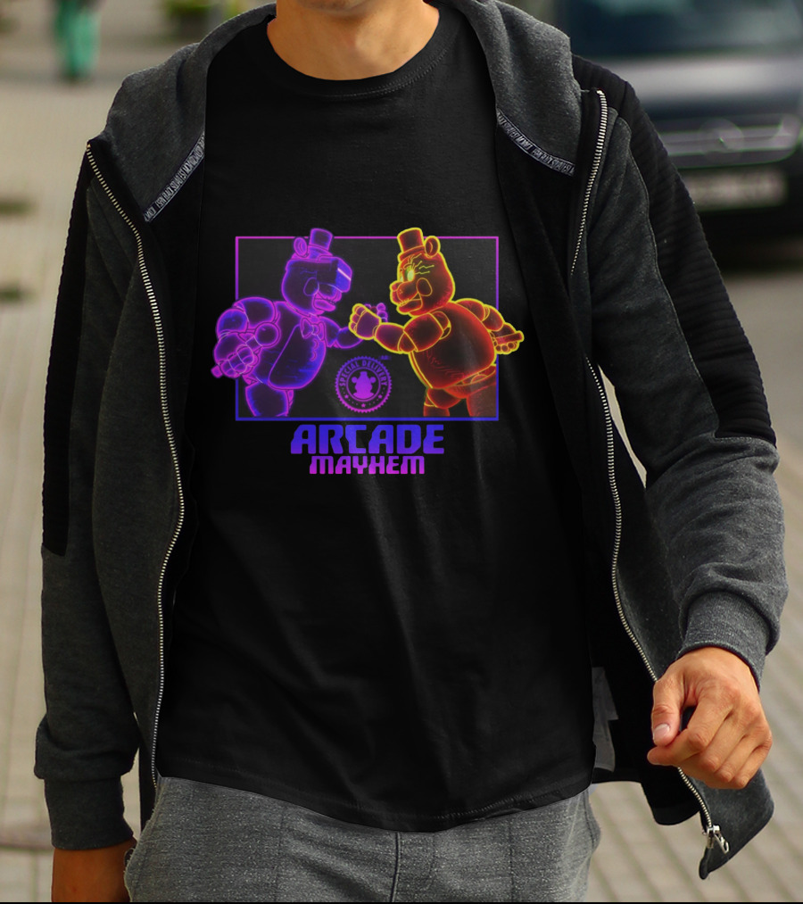 Arcade Mayhem Five Nights At Freddy's AR Special Delivery T-Shirt